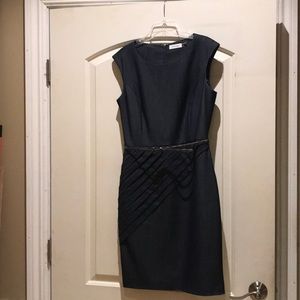 Calvin Klein dress with belt, Size 8